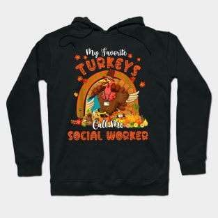 I TEach the cutest turkeys Hoodie